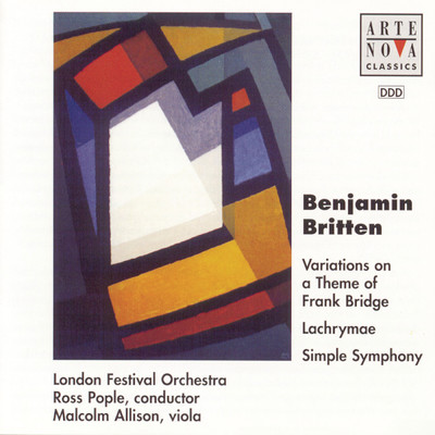 Britten: Variations on a Theme of Frank Bridge, Lachrymae & Simple Symphony/Ross Pople