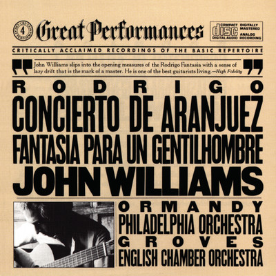 アルバム/Rodrigo: Concierto de Aranjuez & Fantasia para un Gentilhombre/John Williams