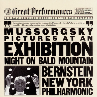 Mussorgsky: Pictures at an Exhibition & Night on Bald Mountain/Leonard Bernstein