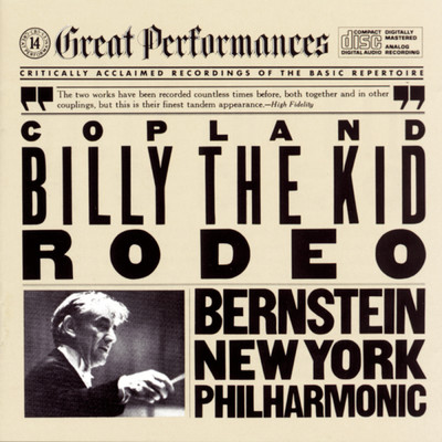 Copland: 4 Dance Episodes from Rodeo & Billy the Kid Suite/Leonard Bernstein