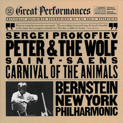 Prokofiev: Peter and the Wolf - Saint-Saens: Carnival of the Animals/Leonard Bernstein