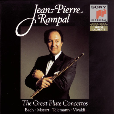 Bach／Mozart／Telemann／Vivaldi: The Great Flute Concertos/Jean-Pierre Rampal
