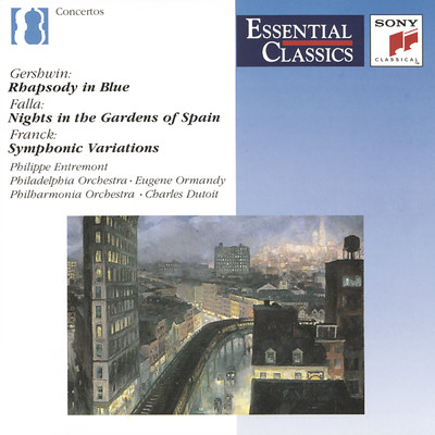 Gershwin: Rhapsody in Blue - Falla: Noches en los Jardines de Espana - Franck: Symphonic Variations, FWV 46/Eugene Ormandy