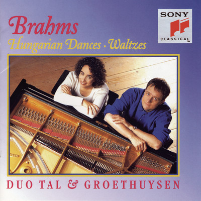 16 Waltzes, Op. 39 (Version for Piano Duet): No. 7 in C-Sharp Minor. Poco piu andante/Tal & Groethuysen