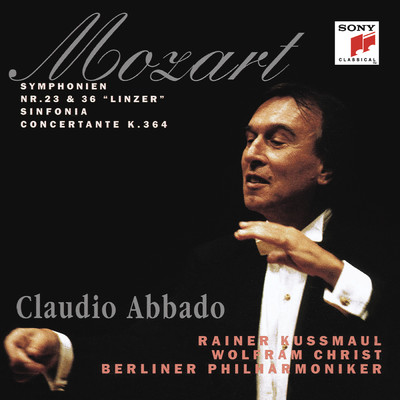 Mozart: Symphonies Nos. 23, 36 & Sinfonia concertante, K. 364/Claudio Abbado