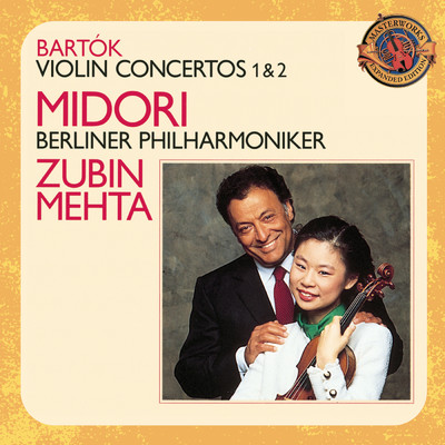 Bartok: Violin Concertos Nos. 1 & 2/Berlin Philharmonic Orchestra, Midori, Zubin Mehta