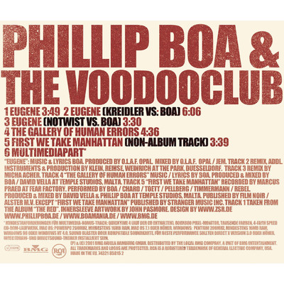 アルバム/Eugene/Phillip Boa And The Voodooclub