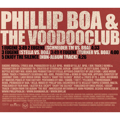 Enjoy The Silence/Phillip Boa And The Voodooclub