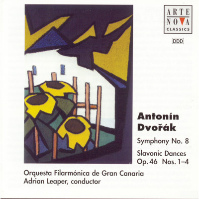 アルバム/Dvorak: Symphony No.8 ／ Slavonic Dances/Adrian Leaper