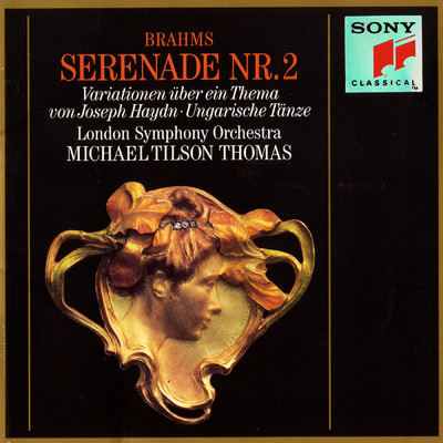 Brahms: Serenade No. 2, Op. 16, Variations on a Theme by Joseph Haydn, Three Hungarian Dances, and Five Hungarian Dances/Michael Tilson Thomas