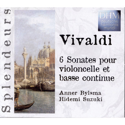 Vivaldi: 6 Sonatas Violoncelle Et Basse Continue/Anner Bylsma