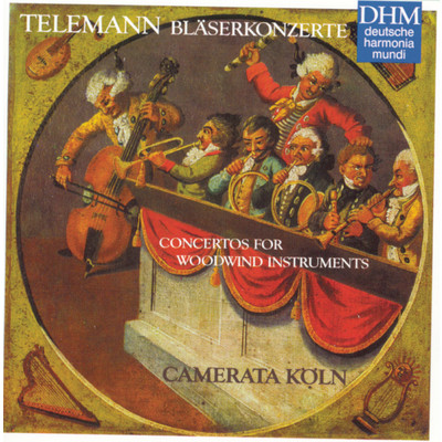 アルバム/Telemann／Cto. for Woodwind Instruments/Camerata Koln