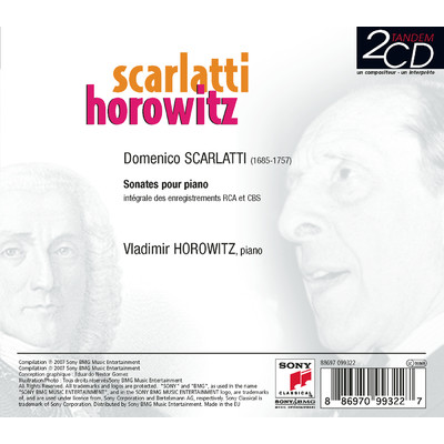 シングル/Sonata in A Major, K 39 (L 391)/Vladimir Horowitz