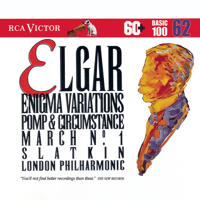Variations on an Original Theme, Op. 36 ”Enigma”: Variation XIV (E.D.U.) Finale: Allegro/Leonard Slatkin