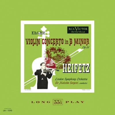 シングル/Violin Concerto, Op. 61, in B Minor: Andante/Jascha Heifetz／Sir Malcolm Sargent