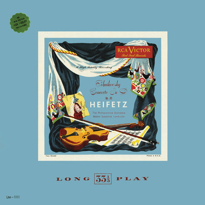 Violin Concerto, Op. 35, in D: Canzonetta: Andante/Jascha Heifetz／Walter Susskind