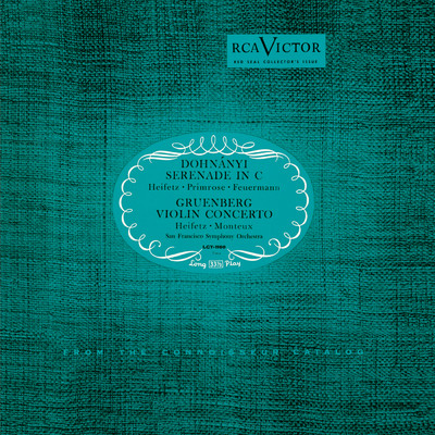 シングル/Violin Concerto, Op. 47: II. With Simplicity and Warmth/Pierre Monteux／Jascha Heifetz