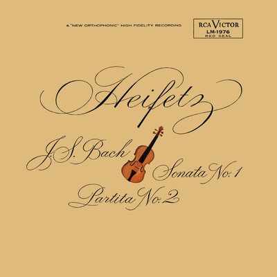 Sonata No. 1, BWV 1001, in G Minor: Siciliano/Jascha Heifetz