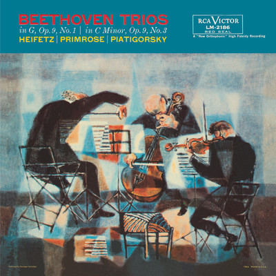 Beethoven: String Trios Op. 9, Nos 1 & 3/Jascha Heifetz