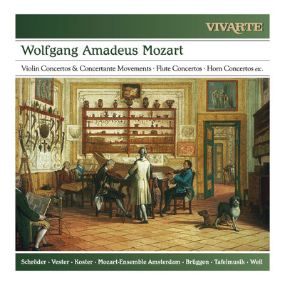 シングル/From ”Serenade” K. 203 (189b), for Principal Violin, Two Violins, Two Violas, Contrabass, Two Oboes and Two Horns: [Allegro] in B-Flat Major/Frans Bruggen