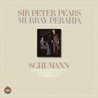 Six Poems and Requiem, Op. 90: No. 2 Meine Rose/Murray Perahia／Sir Peter Pears