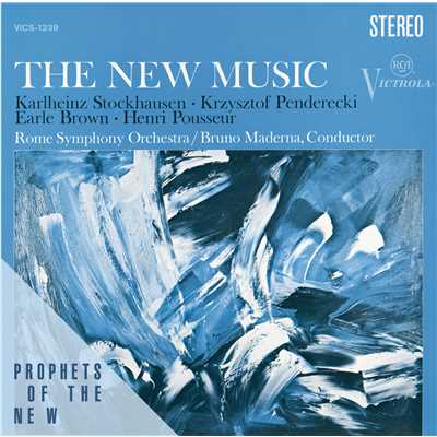 アルバム/The New Music - Penderecki, Stockhausen, Brown, Posseur/Bruno Maderna
