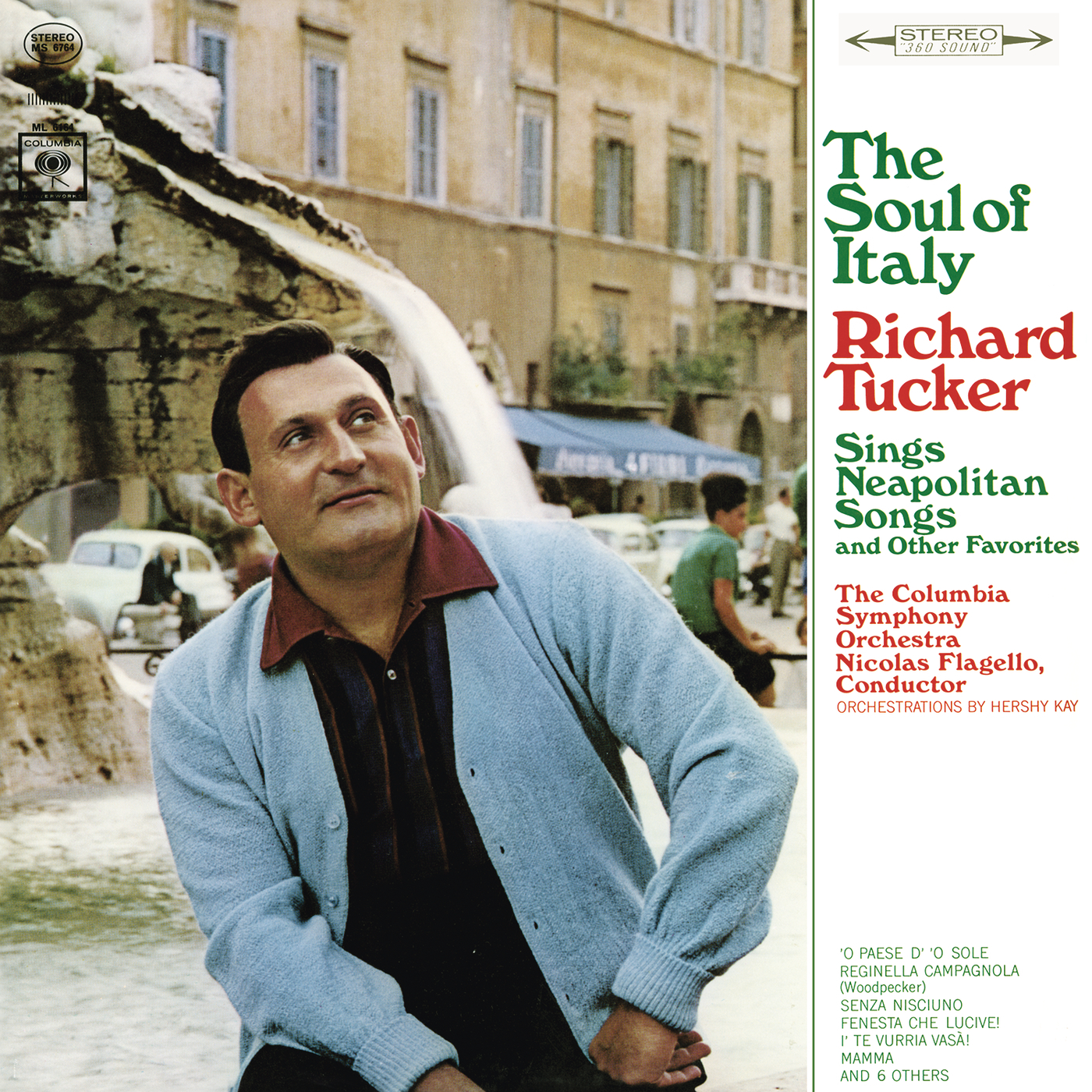 アルバム/Richard Tucker - The Soul of Italy/Richard Tucker