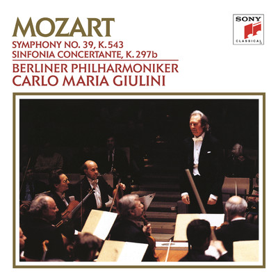 Mozart: Symphony No. 39, K. 543 & Sinfonia concertante, K. 297b/Carlo Maria Giulini