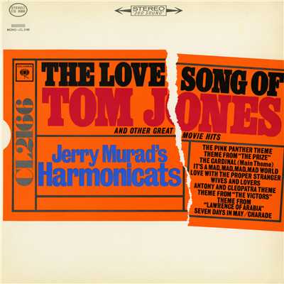 アルバム/The Love Song of Tom Jones/Jerry Murad's Harmonicats