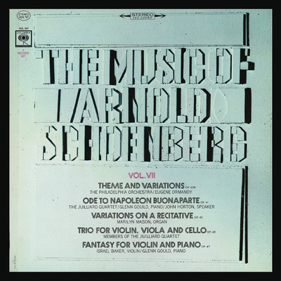アルバム/The Music of Arnold Schoenberg: Chamber Music ((Gould Remastered))/Glenn Gould