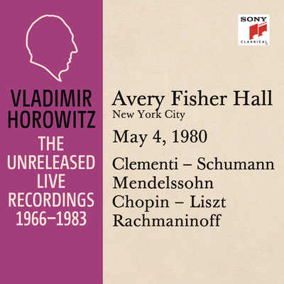 Vladimir Horowitz in Recital at Avery Fischer Hall, New York City, May 4, 1980/Vladimir Horowitz