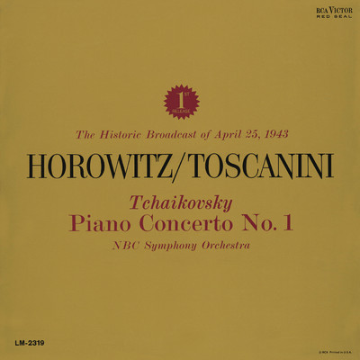 Tchaikovsky: Piano Concerto No. 1 in B-Flat Minor, Op. 23/Vladimir Horowitz