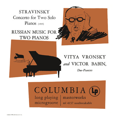 Stravinsky: Concerto for Two Solo Pianos - Russian Music for Two Pianos/Igor Stravinsky