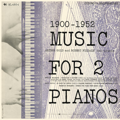 Sonata for Piano Four Hands, FP 8: II. Rustique/Arthur Gold／Robert Fizdale
