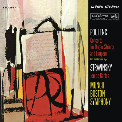 アルバム/Poulenc: Organ Concerto & Stravinsky: Jeu de cartes/Charles Munch