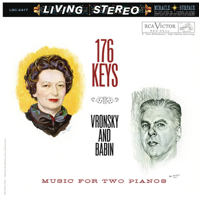 176 Keys - Music for Two Pianos/Vitya Vronsky