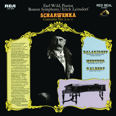 アルバム/Scharwenka: Piano Concerto No. 1, Op. 32 - Balakirev: Reminiscences de l'opera - Medtner: Improvisation, Op. 31 - d'Albert: Scherzo, Op. 16/Earl Wild