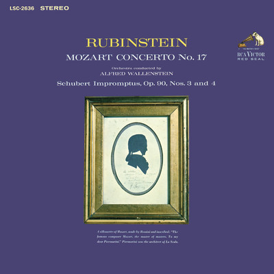 Mozart: Piano Concerto No. 17 in G Major, K. 453 - Schubert: Impromptu No. 3 in G-Flat Major & Impromptu No. 4 in A-Flat Major, D. 899/Arthur Rubinstein