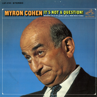 It's Not A Question！ (Live)/Myron Cohen