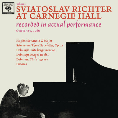 Sviatoslav Richter Recital -  Live at Carnegie Hall, October 25, 1960/Sviatoslav Richter