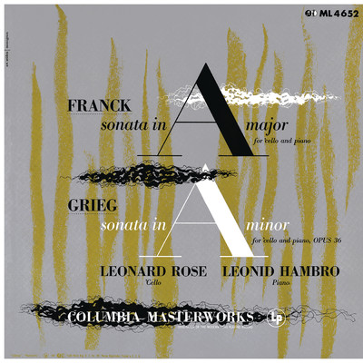 アルバム/Franck: Cello Sonata in A Major, FWV 8 & Grieg: Cello Sonata in A Minor, Op. 36 ((Remastered))/Leonard Rose