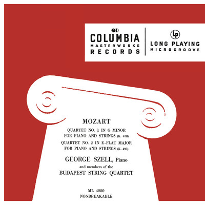 Mozart: Piano Quartets Nos. 1 & 2/George Szell