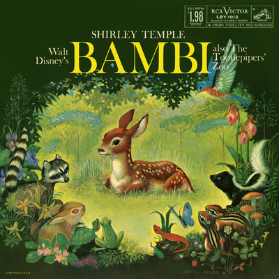 アルバム/Shirley Temple In Walt Disney's ”Bambi”/Various Artists