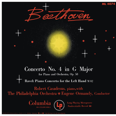 Beethoven: Piano Concerto No. 4 - Ravel: Piano Concerto for the left Hand (Remastered)/Robert Casadesus