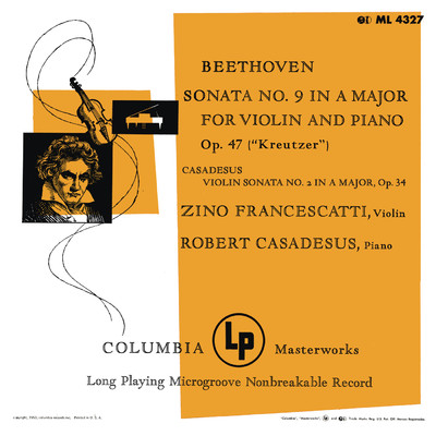アルバム/Beethoven & Casadesus: Violin Sonatas (Remastered)/Zino Francescatti