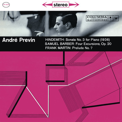 Hindemith: Piano Sonata No. 3 in B-Flat Major, IPH 115, Barber: Four Excursions, Op. 20 & Martin: Prelude No. 7/Andre Previn