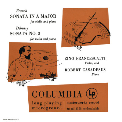 アルバム/Franck & Debussy: Violin Sonatas/Zino Francescatti
