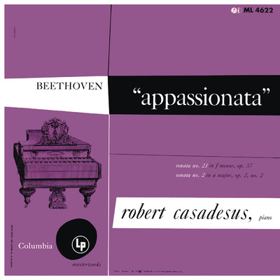 Beethoven: Piano Sonatas Nos. 2 & No. 23/Robert Casadesus