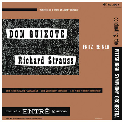 アルバム/Strauss: Don Quixote, Op. 35 & Saint-Saens: Cello Concerto No. 1 in A Minor, Op. 33 (Remastered)/Fritz Reiner