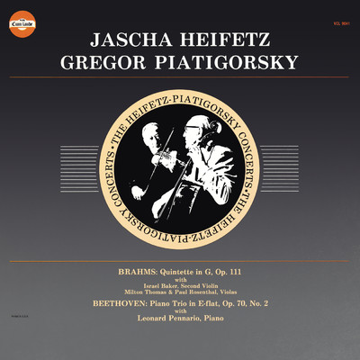 アルバム/Brahms: String Quintet No. 2 in G Major, Op. 111 & Beethoven: Piano Trio No. 2 in E-Flat Major, Op. 70 (Remastered)/Gregor Piatigorsky